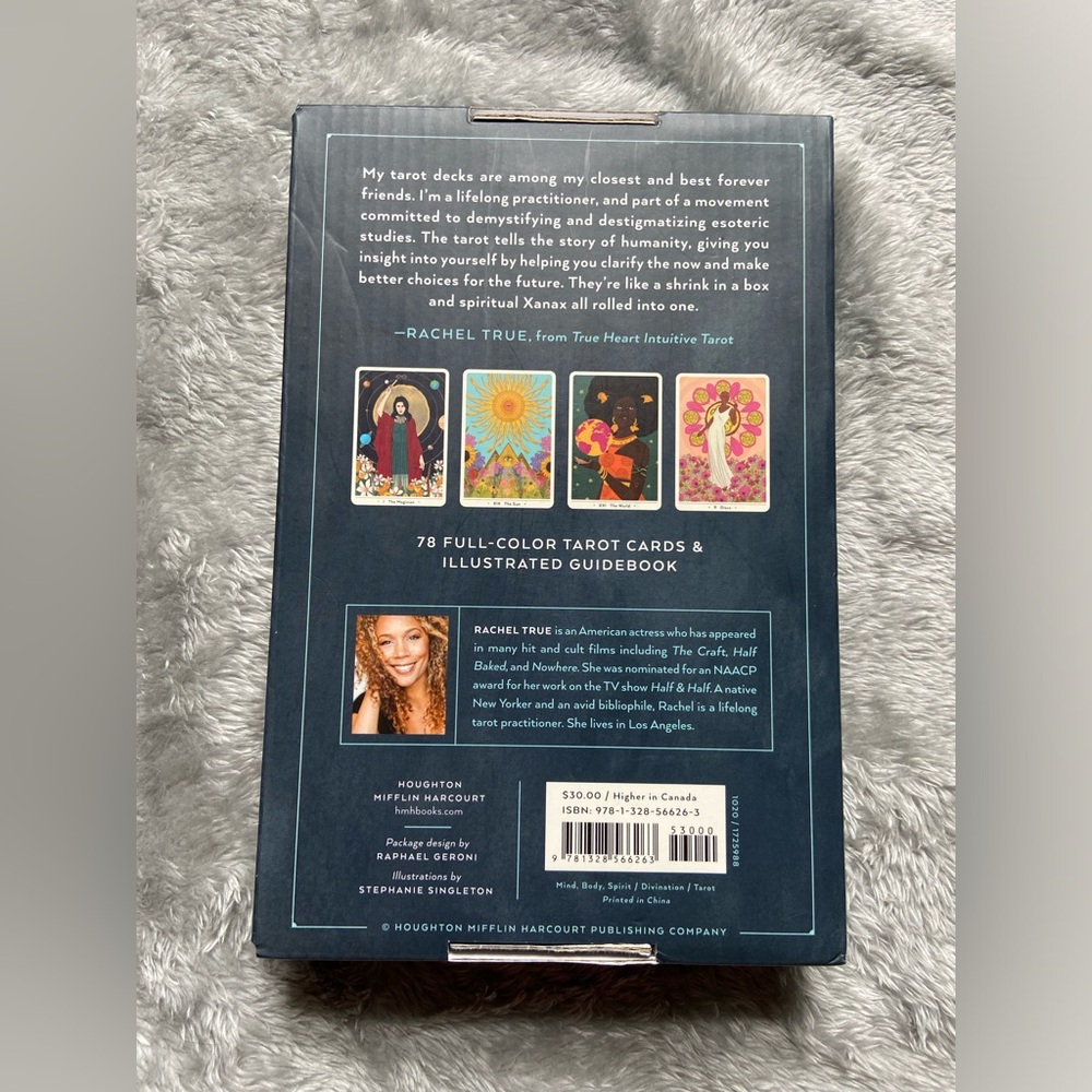 TRUE HEART INTUITIVE TAROT GUIDEBOOK AND DECK, Rachel True - Picture 2 of 3